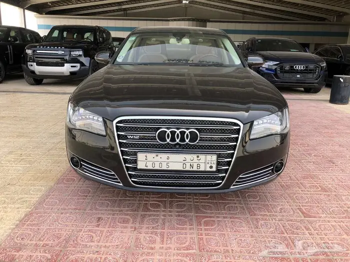 أودي A8 L موديل 2013 اسود 0