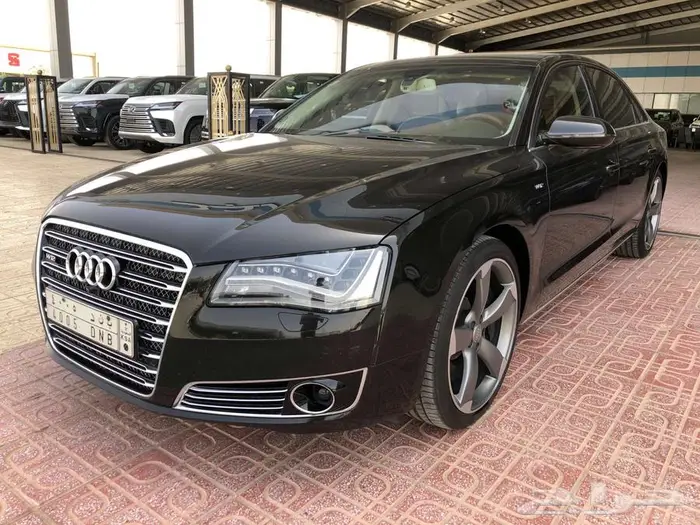أودي A8 L موديل 2013 اسود 1