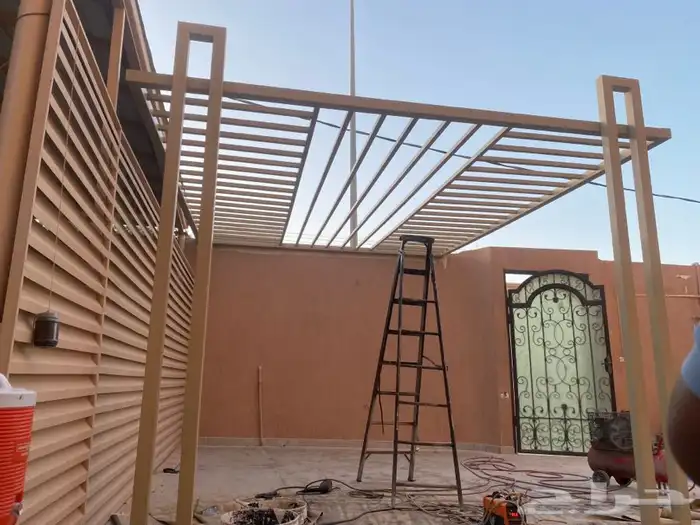 مظلات وسواتر سندويش بنل مستودعات هناجر شنكو جلسات شتويه خيز 9