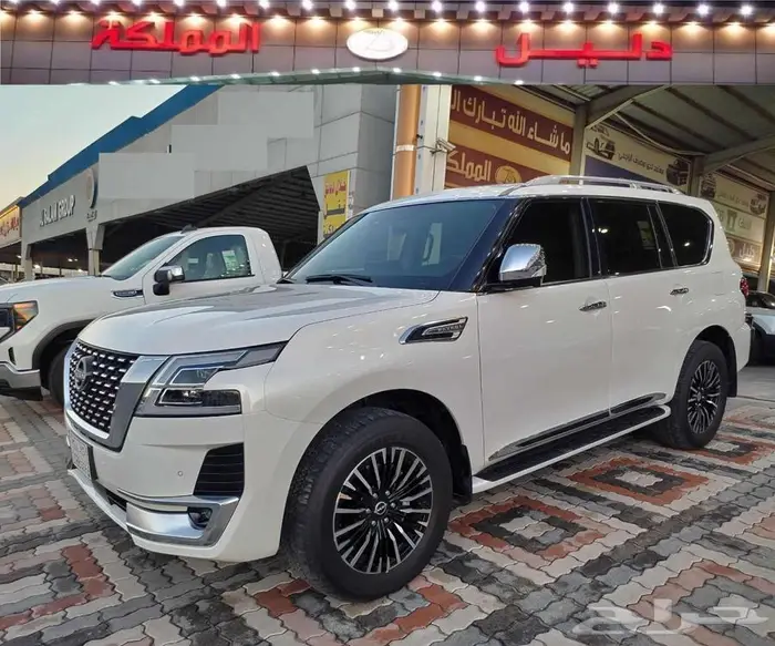 نيسان باترول 2024 بلاتنيوم العداد 8 الف كم 0