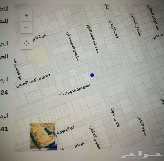 للبيع أرض سكنية مميزة في حي أحد شمال الأحساء 0