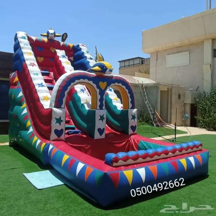 نطيطات زحاليق هوائيه متاهات ملعب صابوني 1