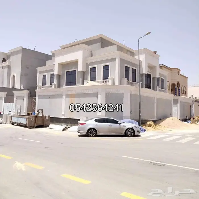 حجر طبيعي حجر الرياض واجهات 6