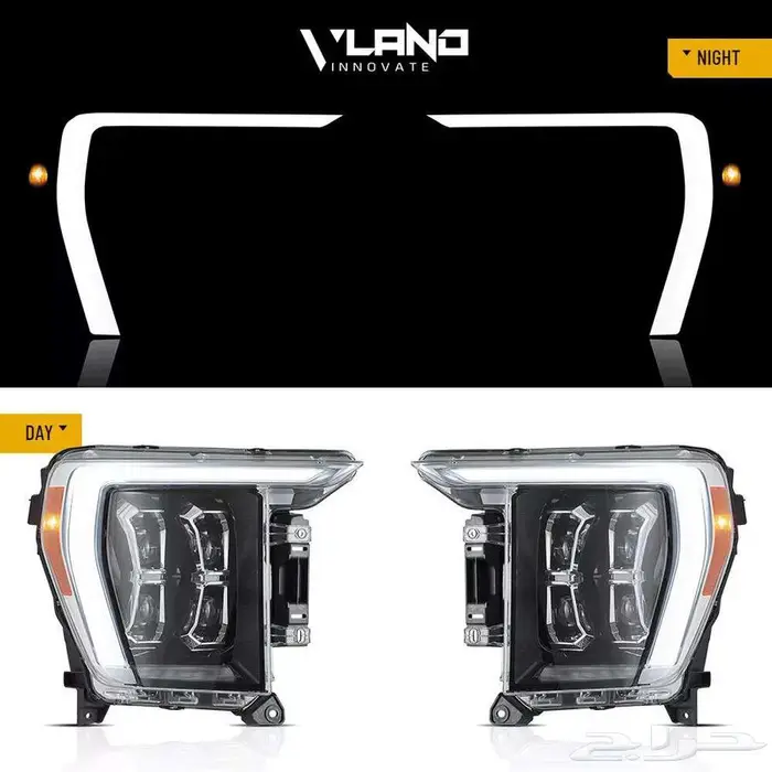 فورد F150 اسطبات امامية VLAND م 2021-2024 عرض نهاية العام 5