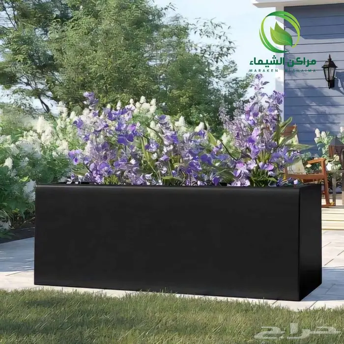 احواض زرع جاهزة جملة فايبر ومراكن للاشجار الباحة 25