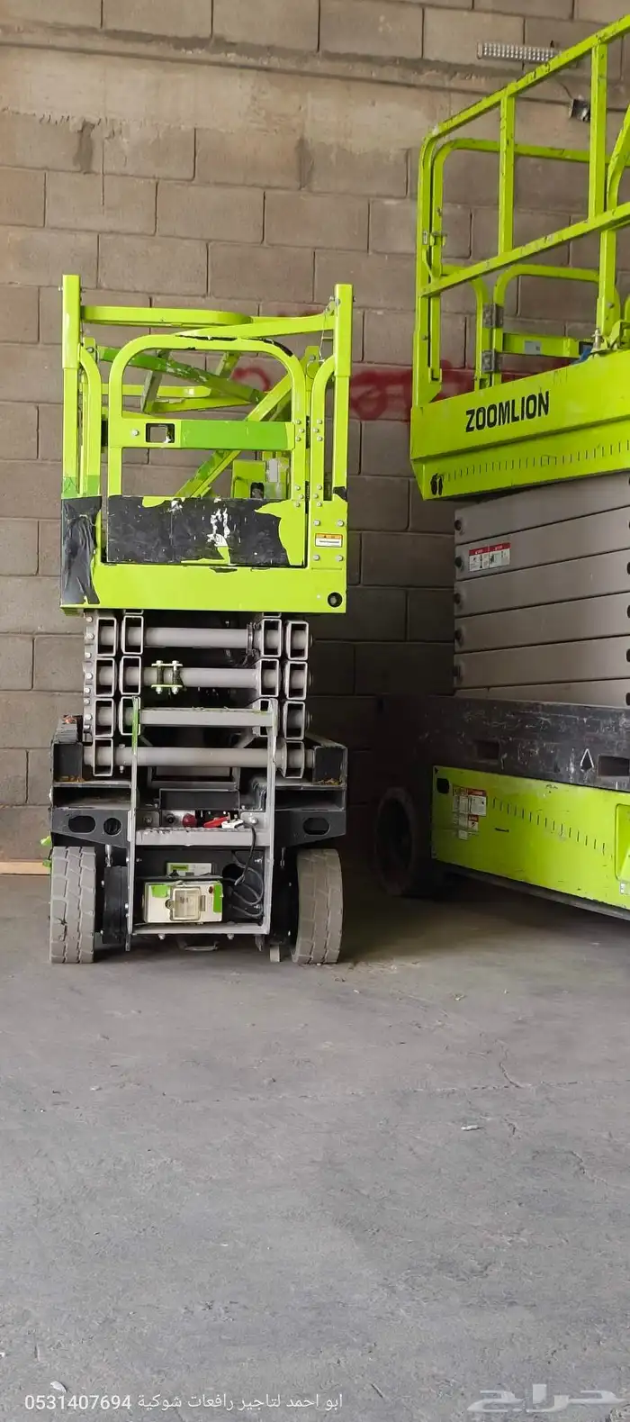 سيزرلفت مانلفت رافعة شوكية جيسبي تليهندر فوركلفت كرين ايجار 4