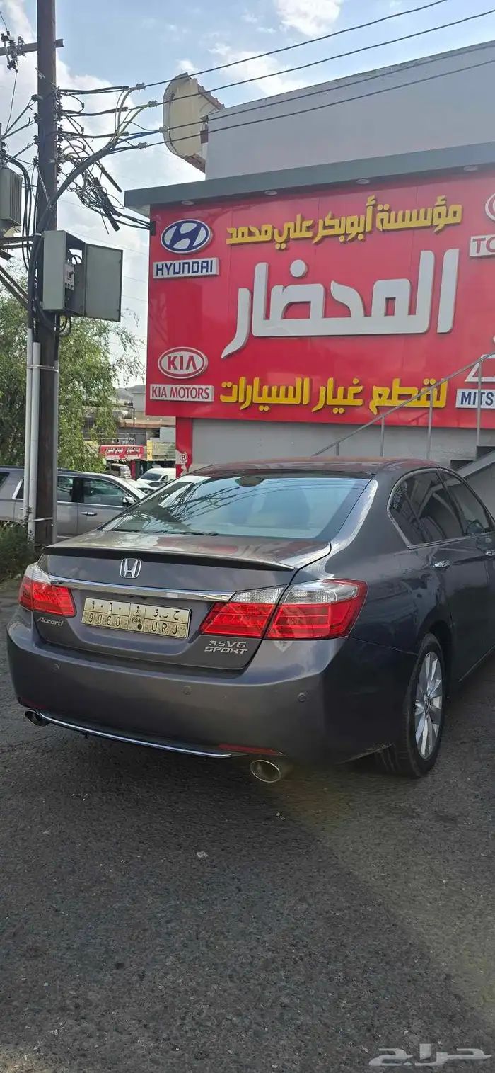 للبيع اكورد فل كامل 6سلندر v6 3.5 2