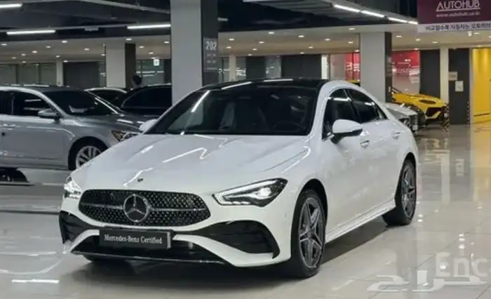 مرسيدس CLA250 موديل 2024 فورماتك شبه أصفار (2600) كلم فقط 0