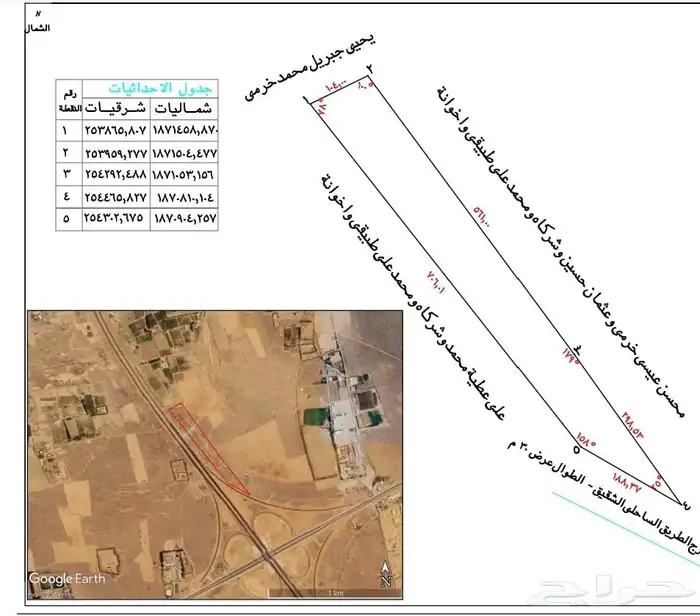 للبيع أرض زراعية في خبت الجنية في أبو عريش 0