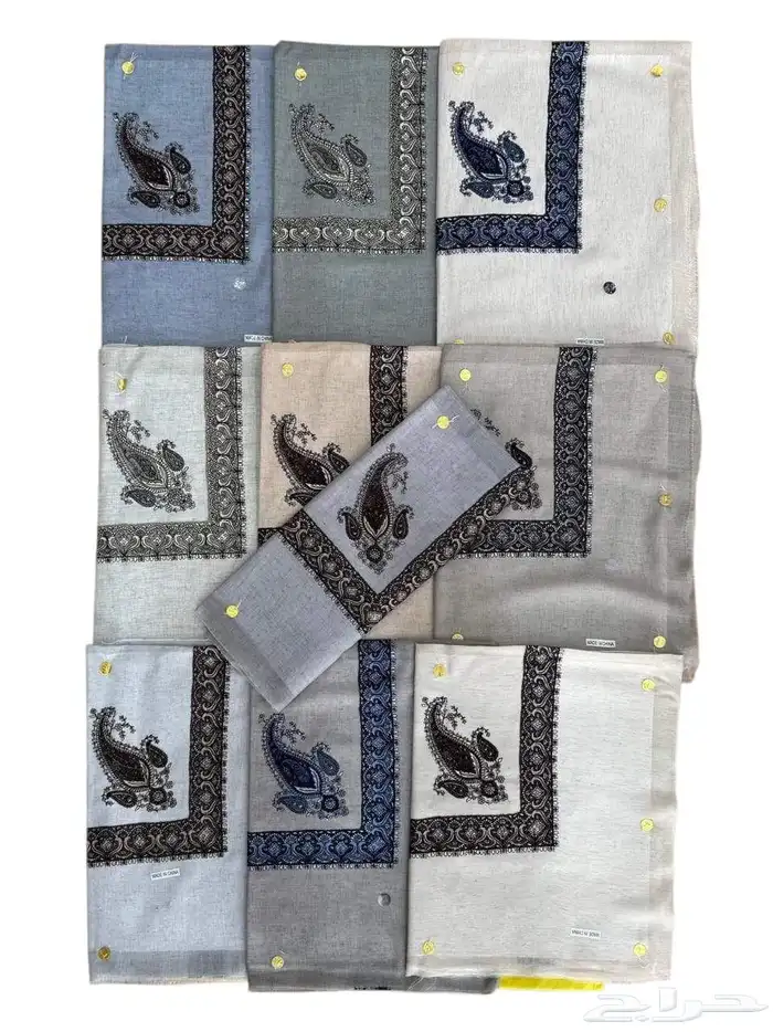 شيلان رجالي مطرزه نوعية جديدة وموديلات حديثه 2