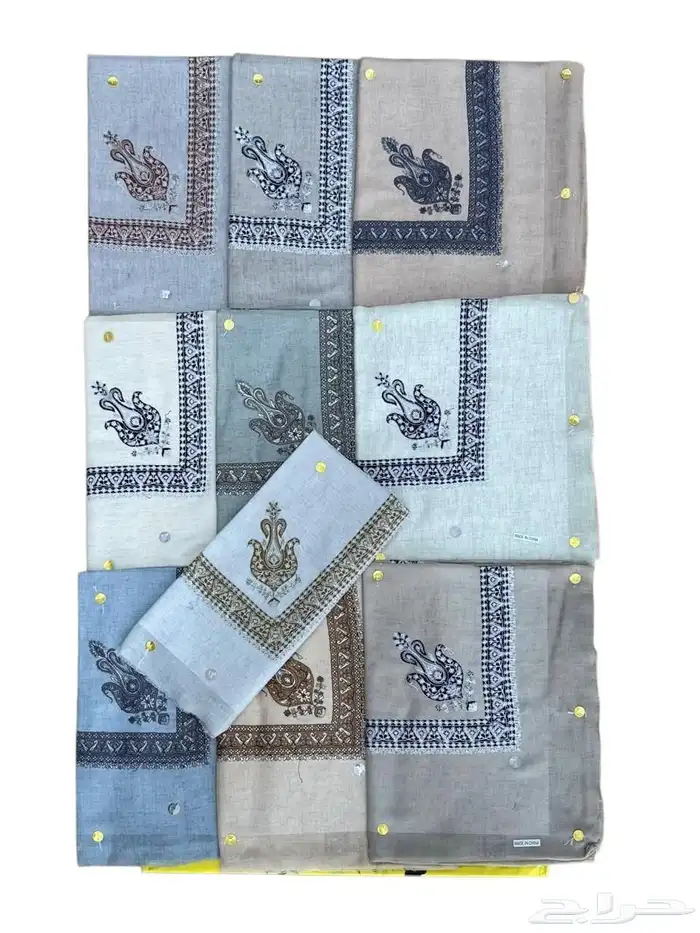 شيلان رجالي مطرزه نوعية جديدة وموديلات حديثه 0