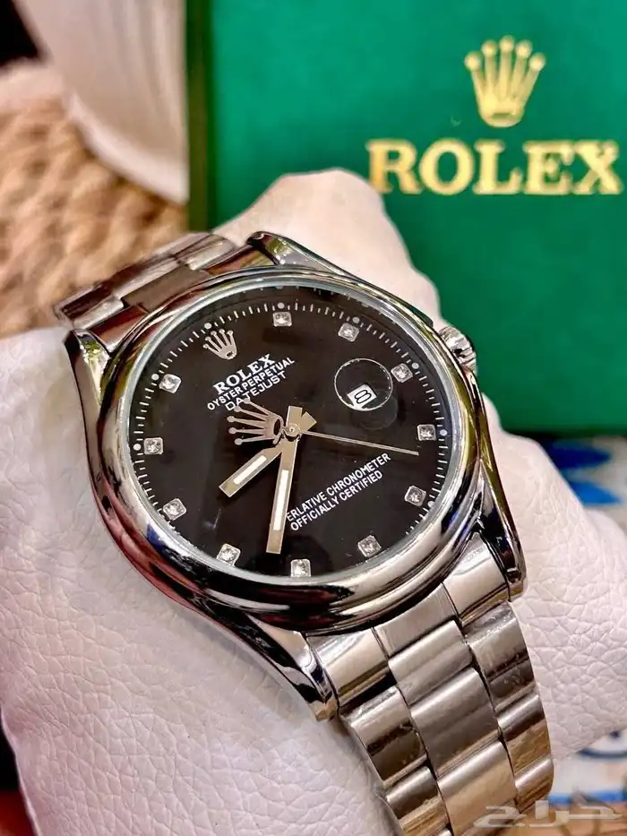 ساعة Rolex الرجالية درجه اولي اعلي جوده 6