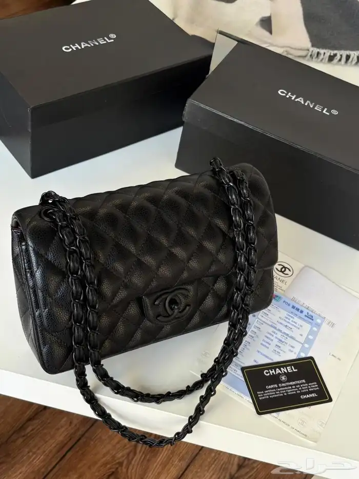 شنط شانيل الكلاسيكية هاي كواليتي ب180 ريال فقط عرض لفتره مح 0