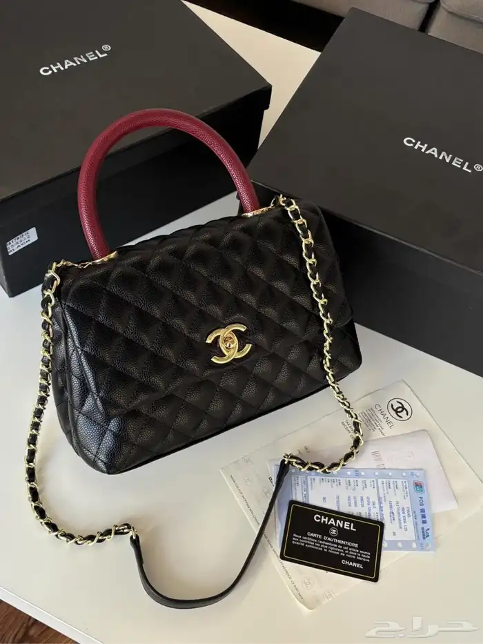 شنط شانيل الكلاسيكية هاي كواليتي ب180 ريال فقط عرض لفتره مح 11