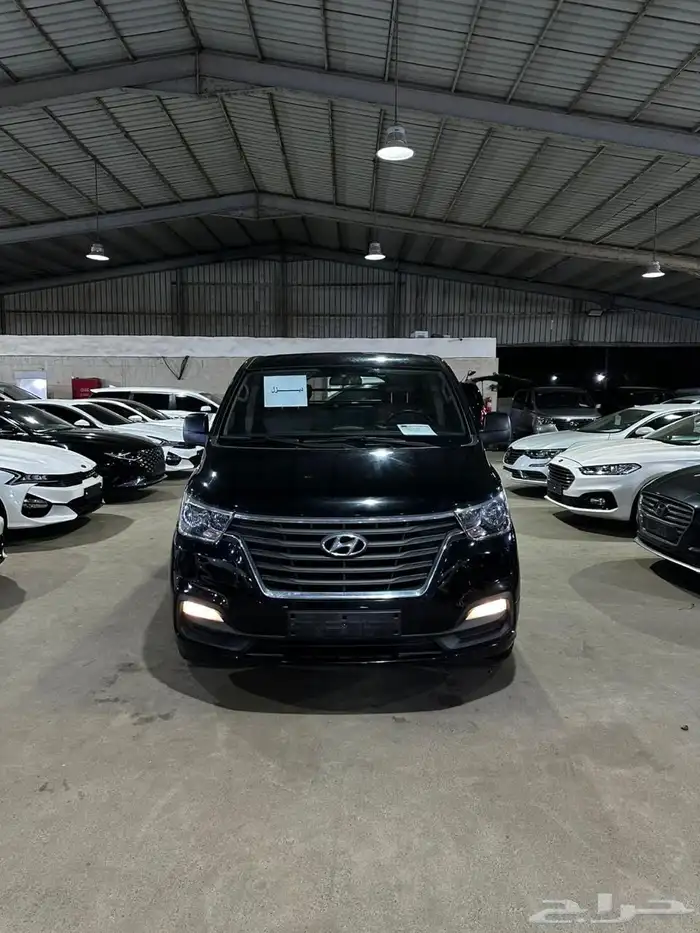 هيونداي اتش وان اسود 2020 ديزل بطاقة جمركية وارد كورياف 1