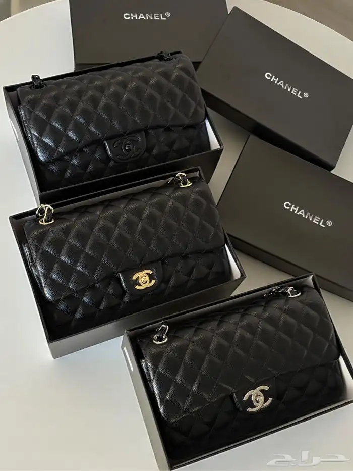 شنط شانيل الكلاسيكية هاي كواليتي ب180 ريال فقط عرض لفتره مح 6