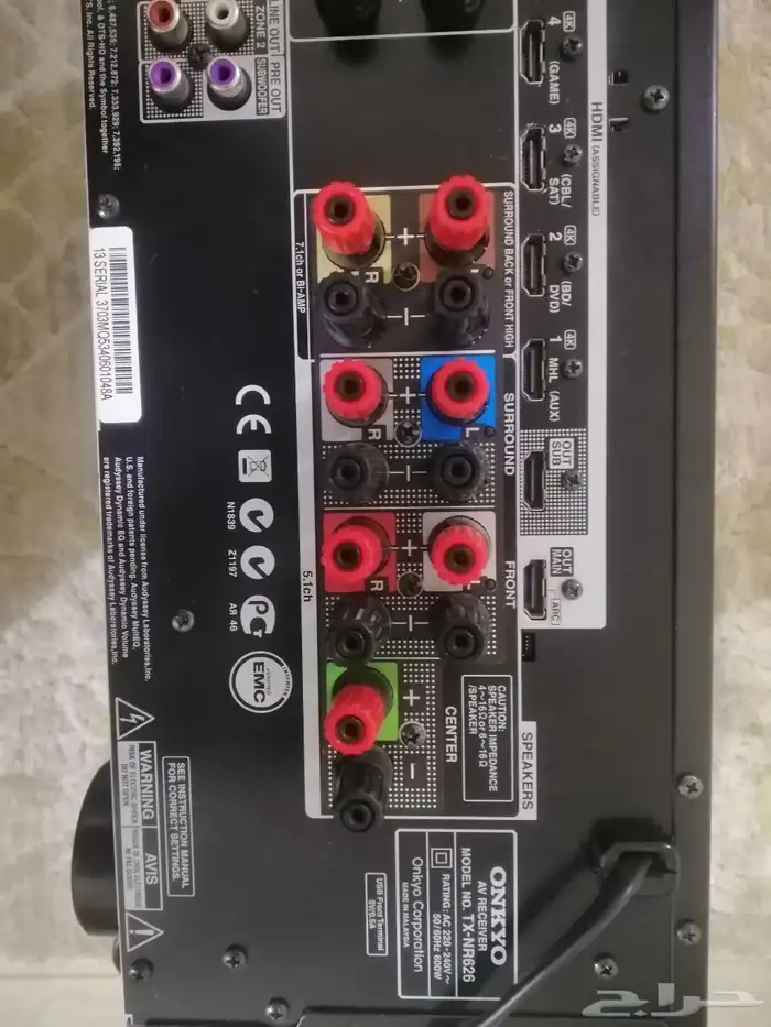 مسرح منزلي onkyo امبليفاير اونكيو 6