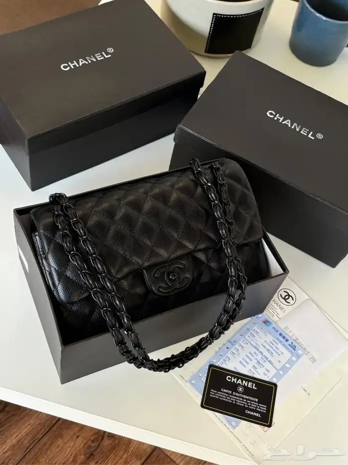 شنط شانيل الكلاسيكية هاي كواليتي ب180 ريال فقط عرض لفتره مح 7