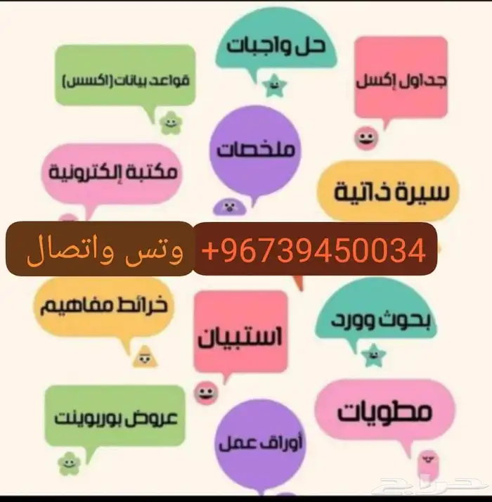 السلام عليكم   حل واجبات وتكاليف  اعداد بحوث عاديه 2