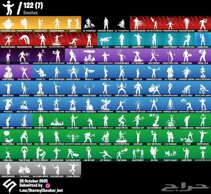 حساب فورت نايت أساسي 190 سكن و 4900 فيبوكس ضمان مدى ضد السح 2