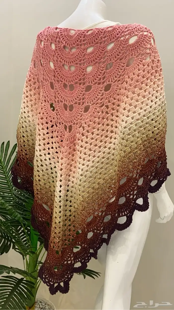 شال كروشيه 4