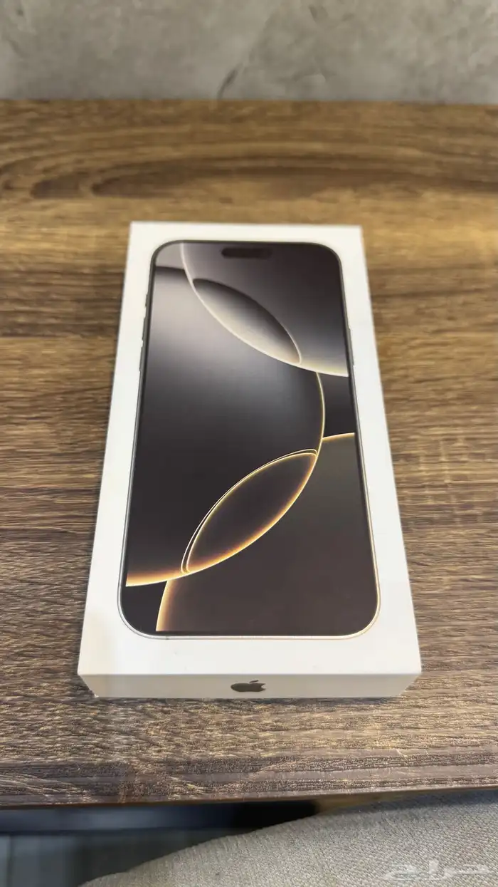 آيفون 16 برو ماكس لون تيتانيوم 256G جديد 0