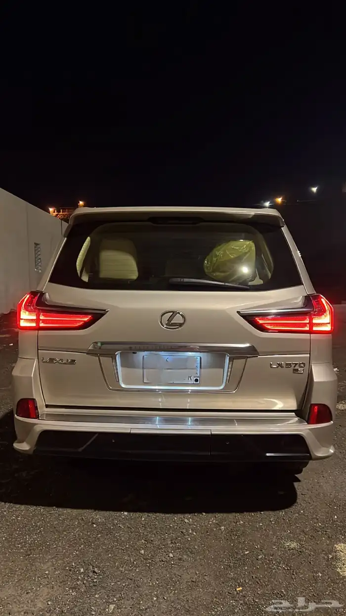 لكزس فل كامل DD اللون ذهبي LX 2016 5