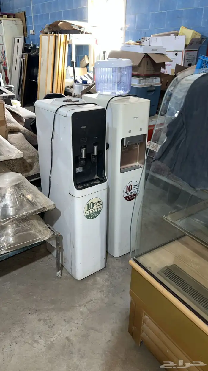 ساج وعجانة وفرادة خبز وثلاجة عرض متر ونص في متر ونص وطولت 12