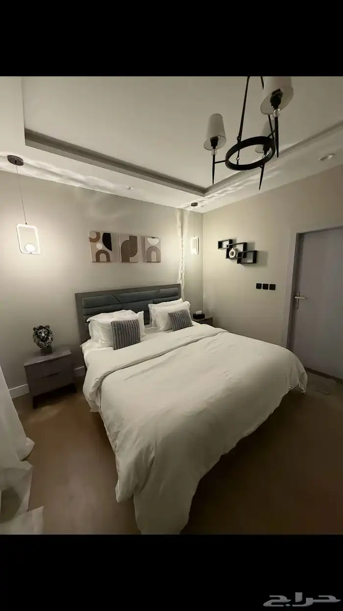 شقة فخمة (غرفة وصالة) مؤثثة بالكامل للإيجار الشهري 4