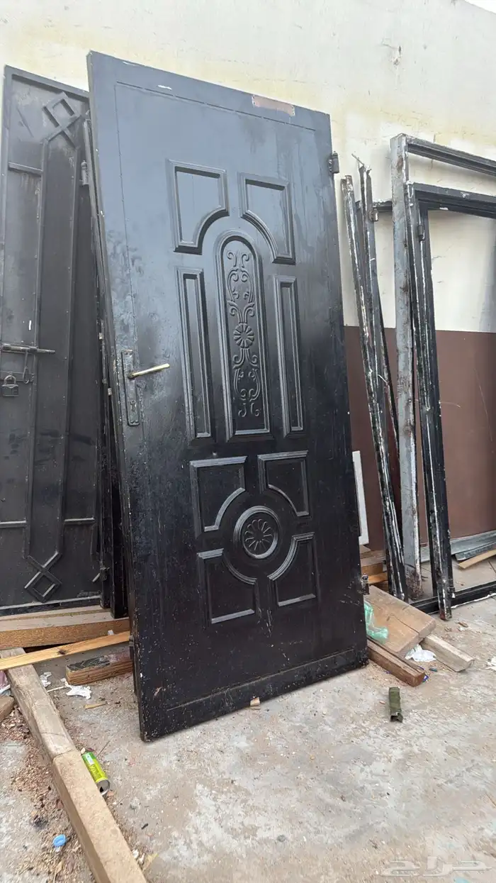 للبيع ابواب حديد مستعمل 7