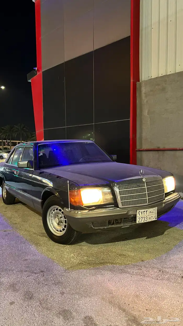 مرسيدس sel 550 موديل 1985 1