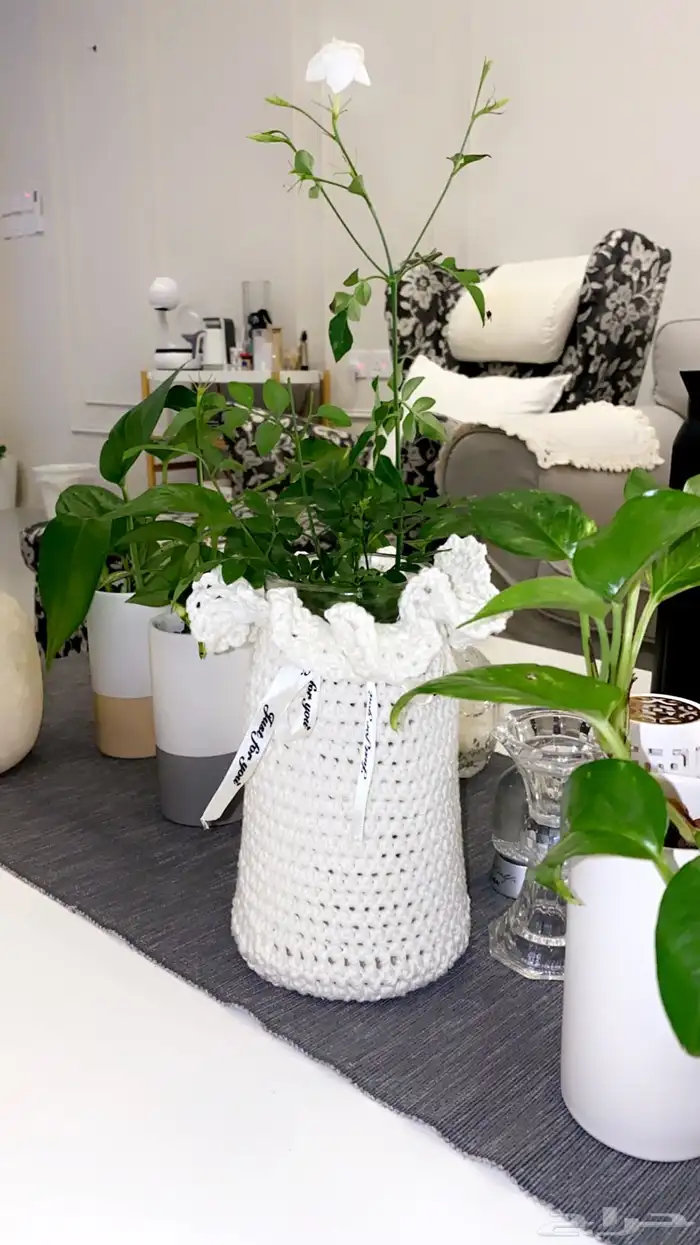 اعمال يدويه  حرف ((كروشيه)) انفذ كافه الاعمال بكل اتقان 14