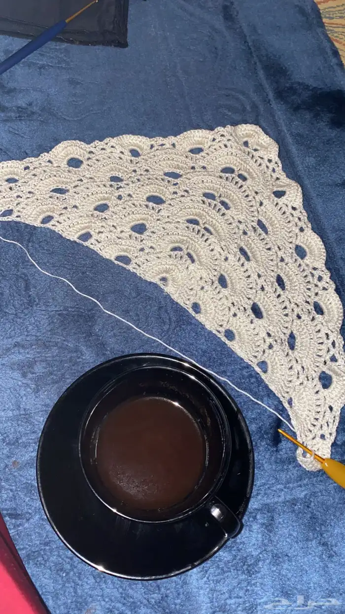 اعمال يدويه  حرف ((كروشيه)) انفذ كافه الاعمال بكل اتقان 32