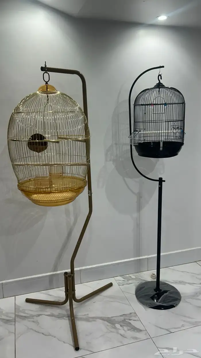 قفص مع ستاند 0