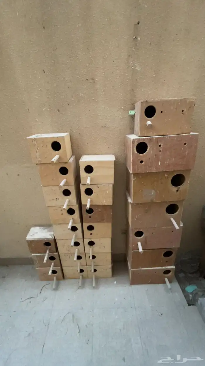 اعشاش طيور واقفاص 0