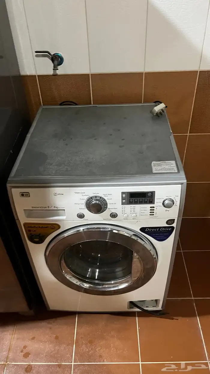 غسالة ملابس بحالتها عالسوم 0