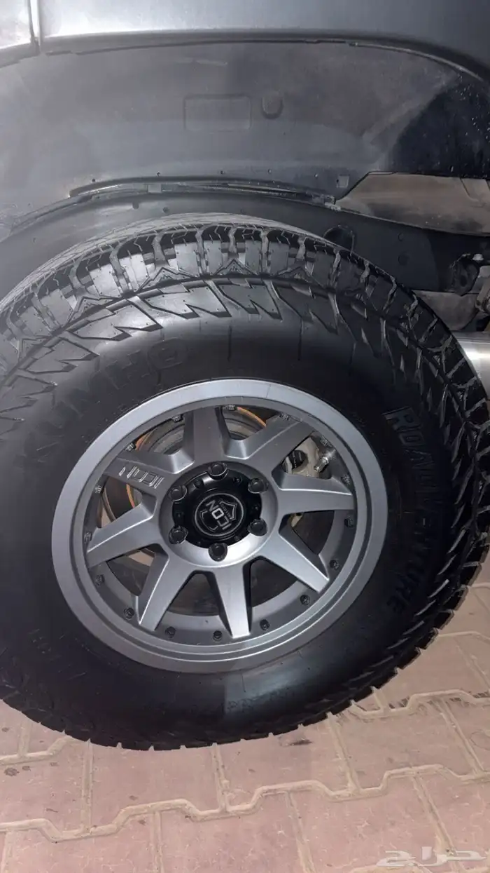 جنوط ايكوم وكفرات حجري 6 مسمار f150 و الفتك 0