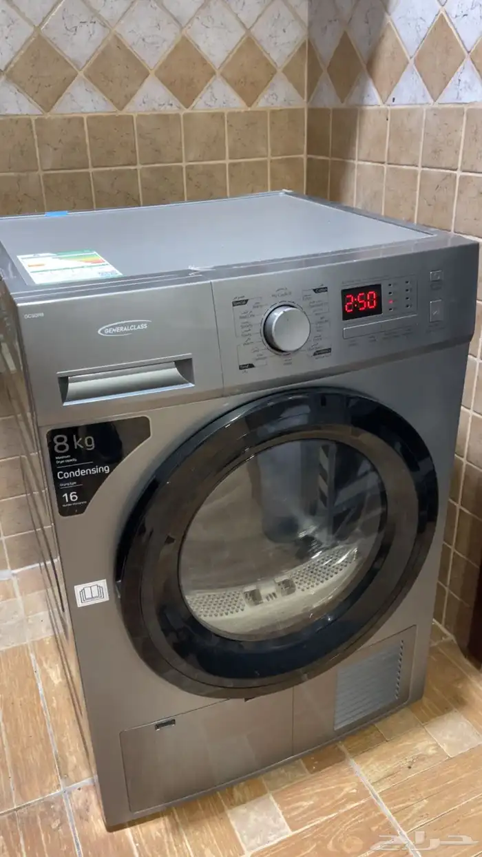 مجففة ملابس ضمانها موجود استخدام قليل 0