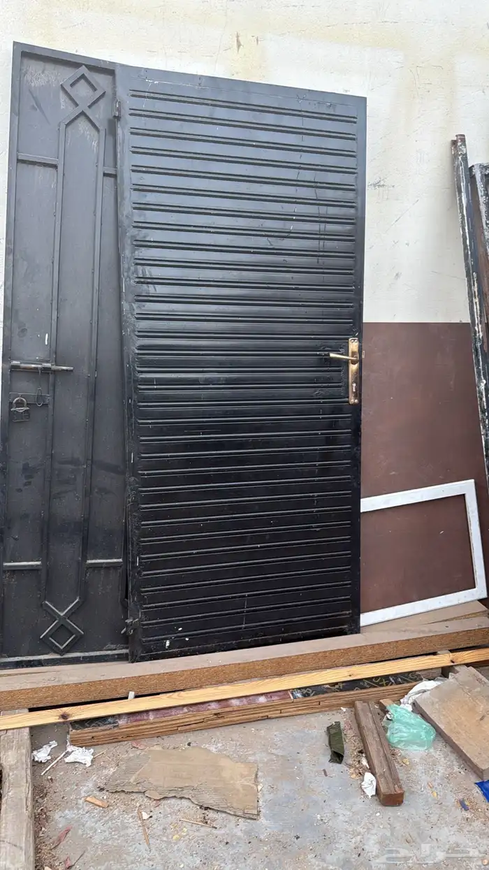 للبيع ابواب حديد مستعمل 4
