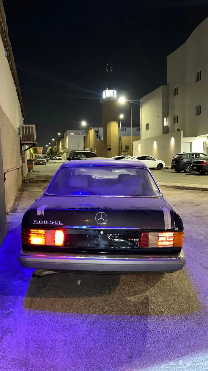 مرسيدس sel 550 موديل 1985 5