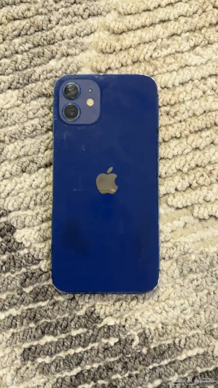 ايفون 12 عادي لون ازرق ( mini ) مستعمل 0