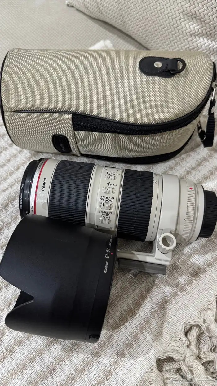 عدسة كانون 70-200 الاصدار الثاني 6