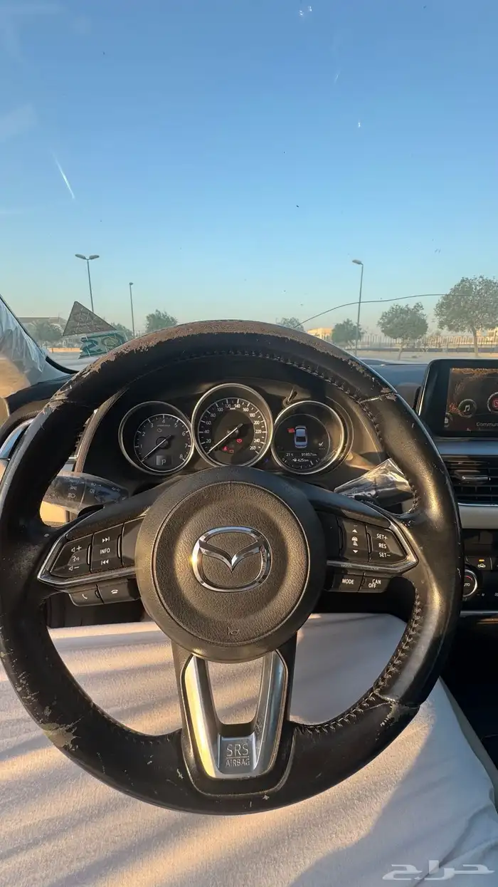 مازدا 6 2018 فل كامل ممشى 92 الف mazda 6 10