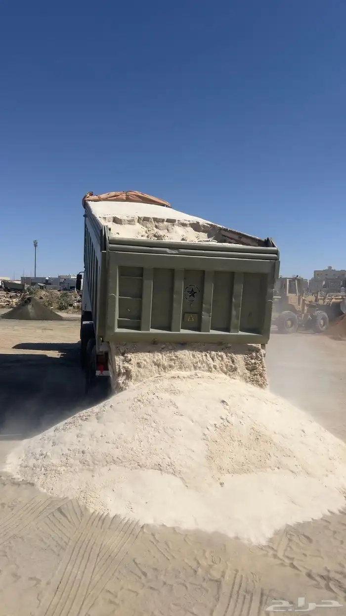 رمل ابيض ليأسه بطحاء الرياض صندوق كبير 1