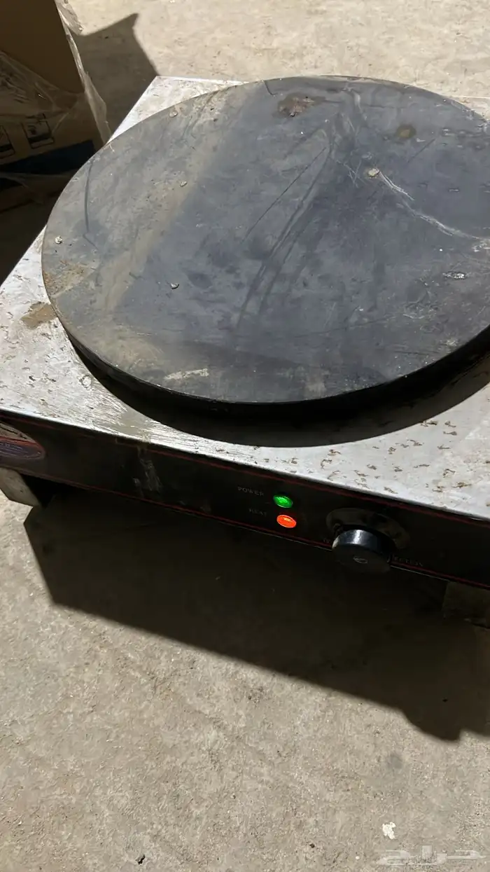 ساج وعجانة وفرادة خبز وثلاجة عرض متر ونص في متر ونص وطولت 5