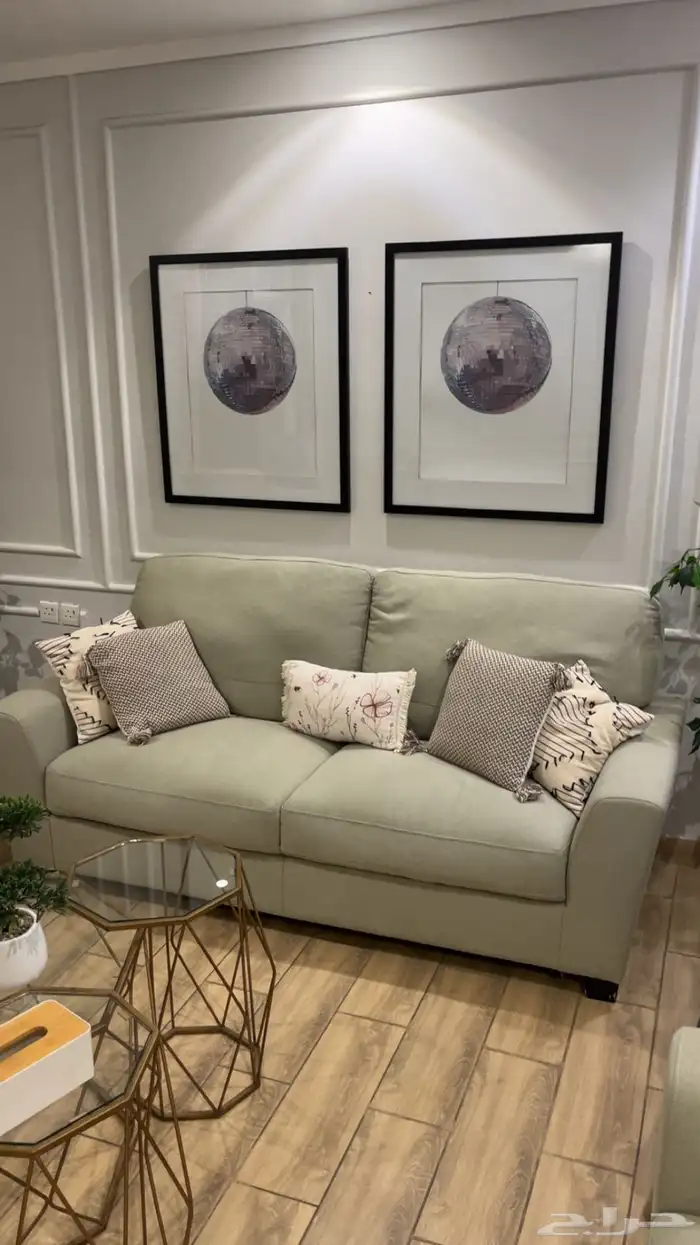 3 كنبات من هوم سنتر نظيفه 1