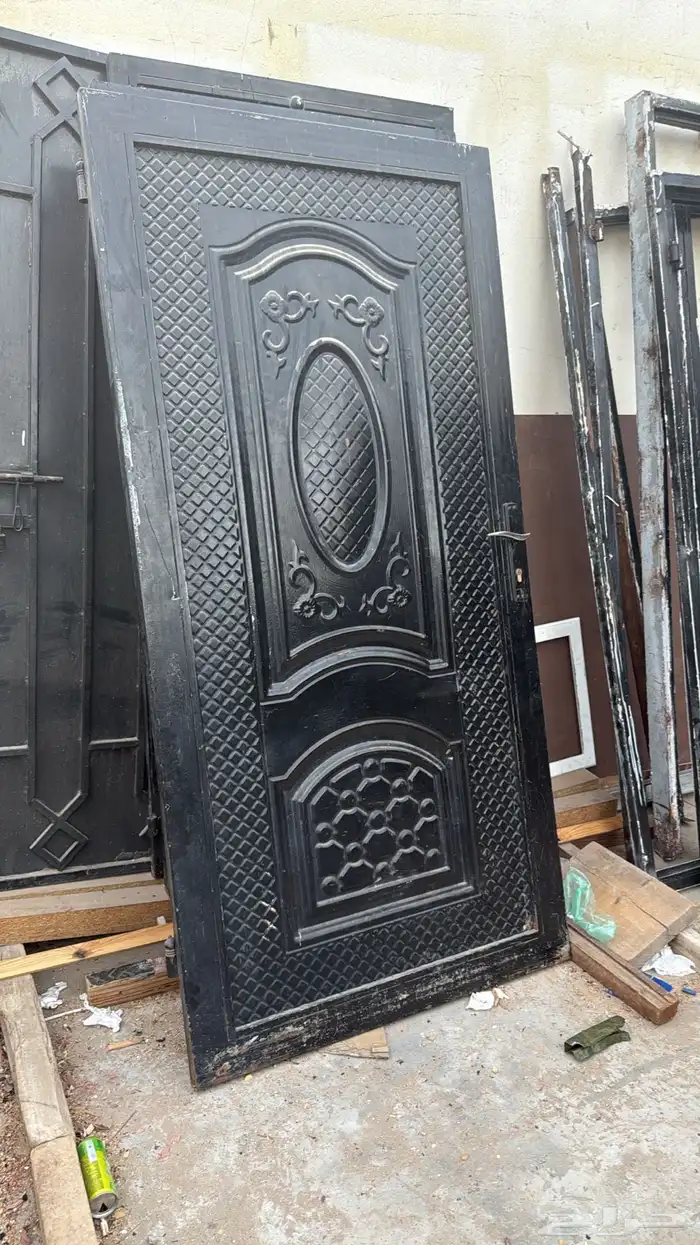 للبيع ابواب حديد مستعمل 6