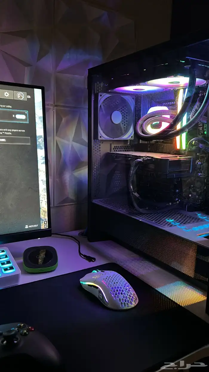 كمبيوتر تجميع احترافي للألعاب i5 14400f   RTX 4060 8