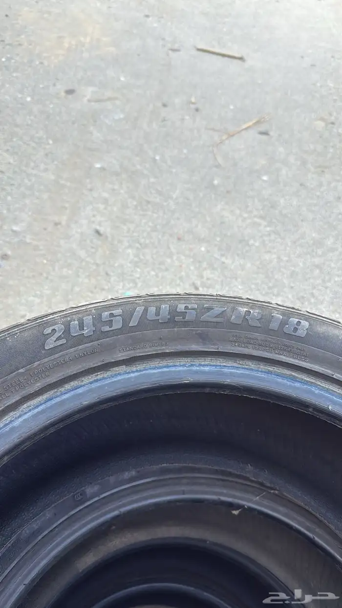 طقمين كفرات مقاس 18 مراتب ماركيز واسطبات هايلكس 3