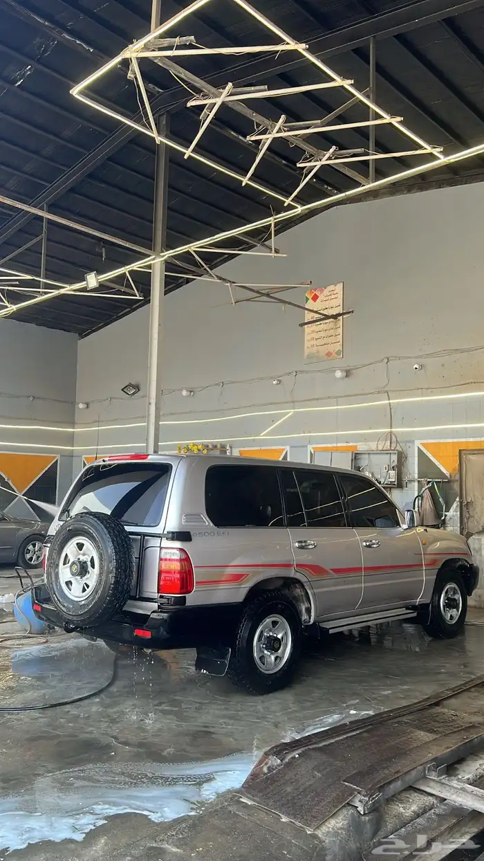 سلام عليكم ورحمة وبركاته للبيع جيب لاند جي اكس 1999 6